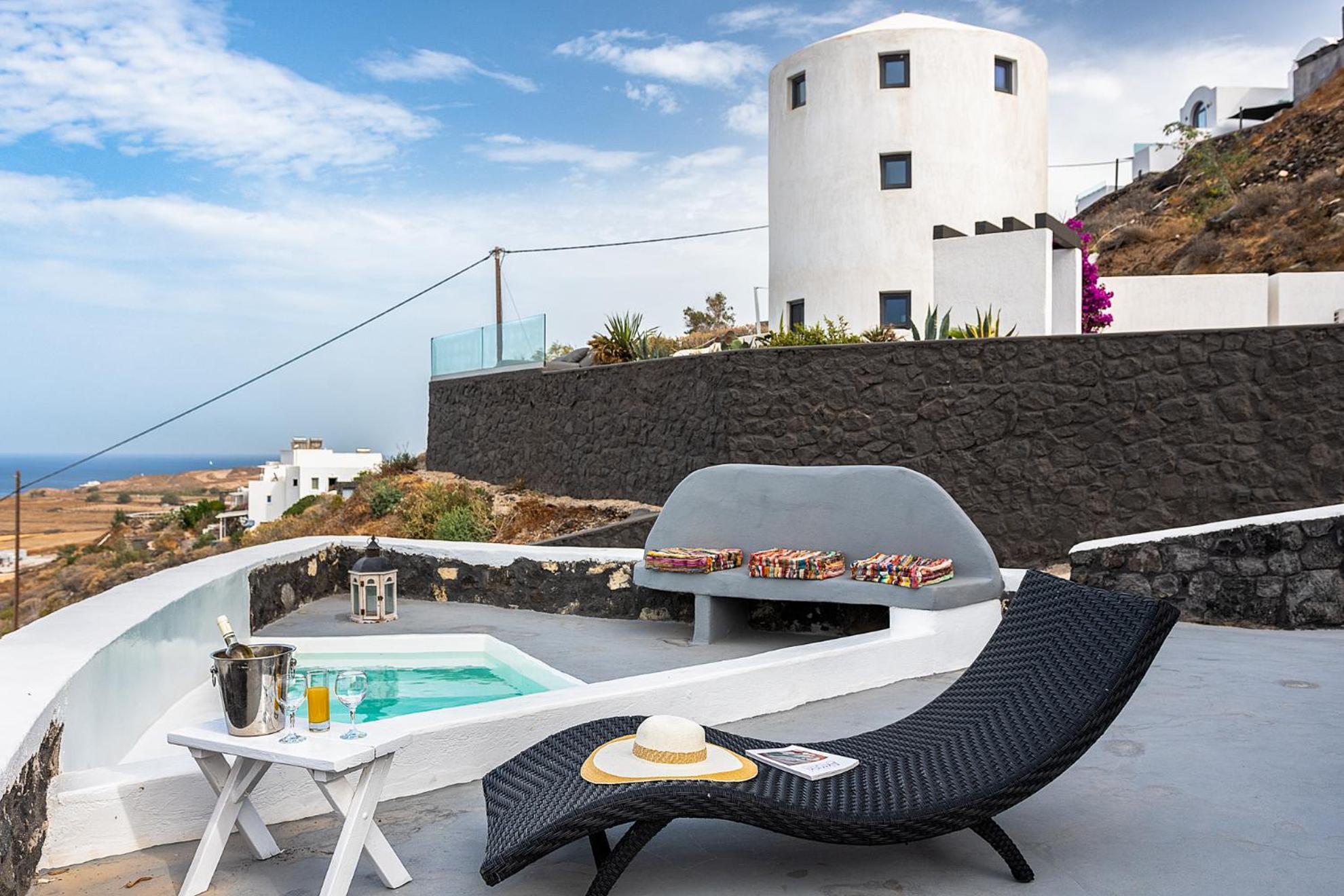 Anemos Windmill Villa Vourvoúlos Dış mekan fotoğraf