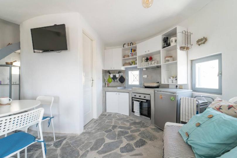 Anemos Windmill Villa Vourvoúlos Dış mekan fotoğraf